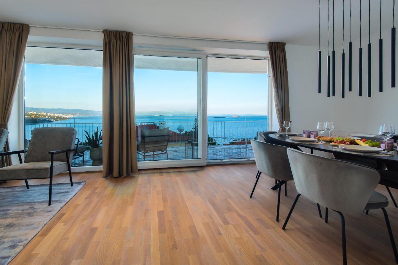 Premium Apartment With Beautiful Sea View, Short Walk To The Sea Opatija Exterior photo